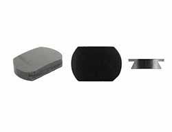 Lyman  No. 12S Sight Slot Blank,
3/8" by 3/32" dovetail, blued steel